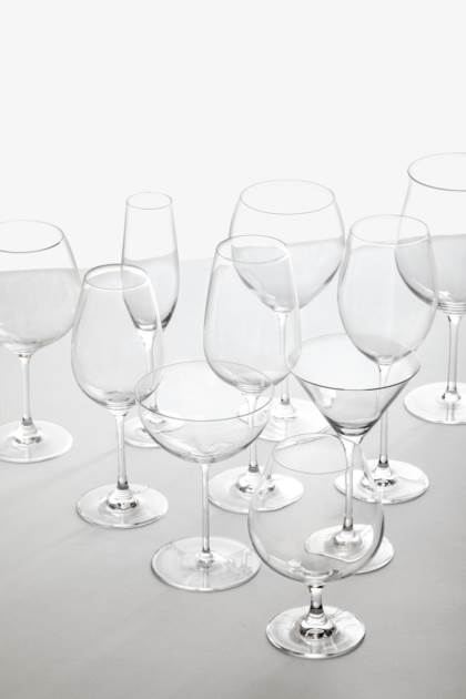 Botanica set of 6 stemmed wine glasses by Alessandra Baldereschi in  multicoloured - Ichendorf Milano