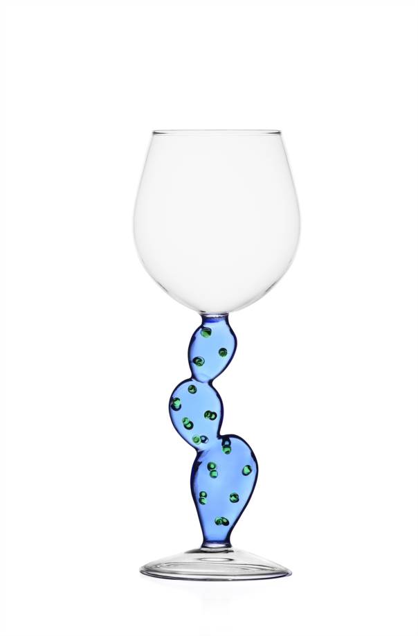 Milano Desert | Light Blue Glass Cactus | plants Ichendorf Wine