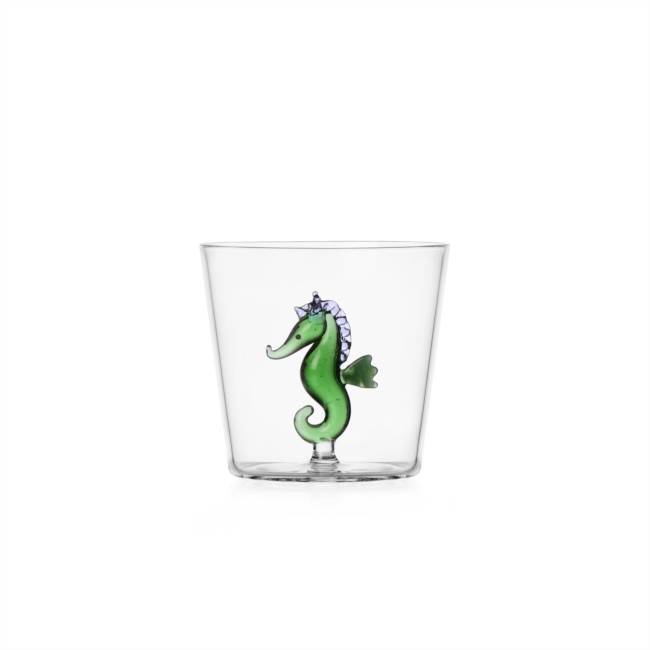 Ichendorf Bicchiere in vetro per long drink con pesciolino collezione  Marine Garden