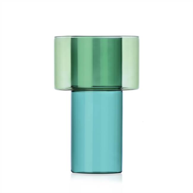 Vase A petrol-green