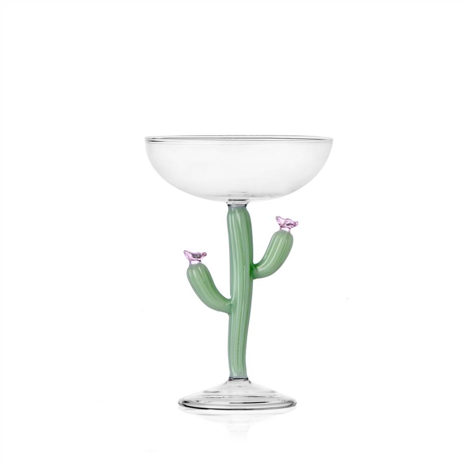 Champagne bowl cactus matt green