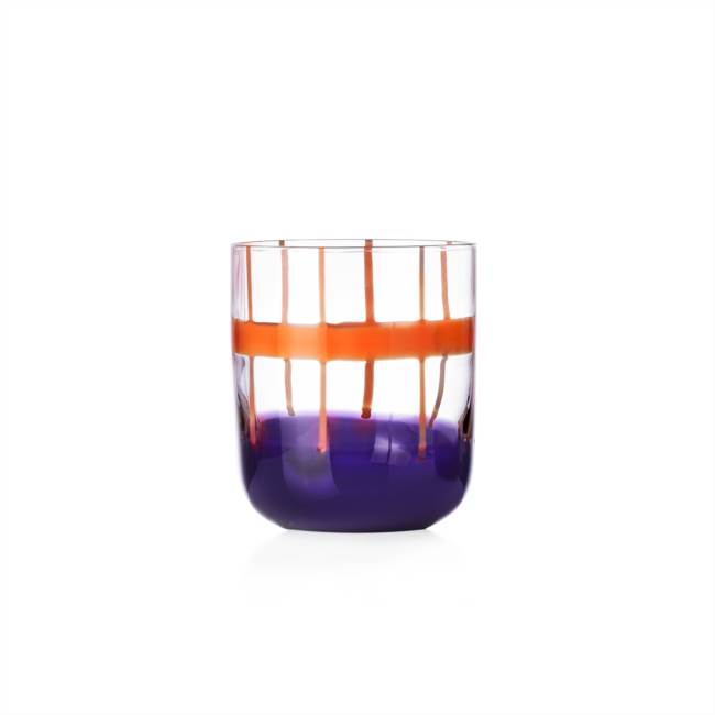 Tumbler orange-lilac