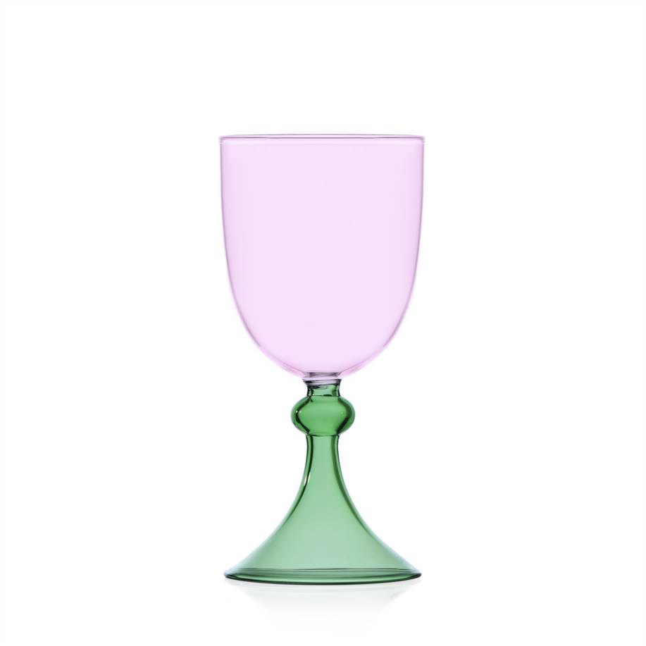 Goblet pink-green