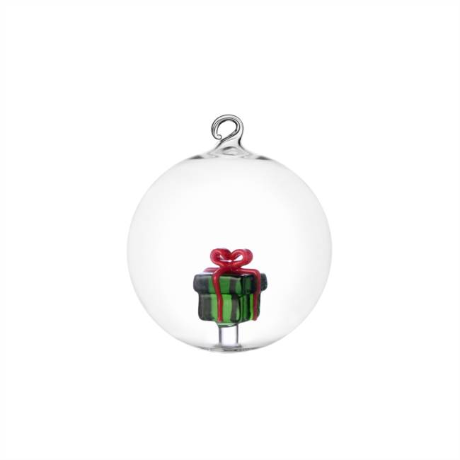 Christmas ball gift green