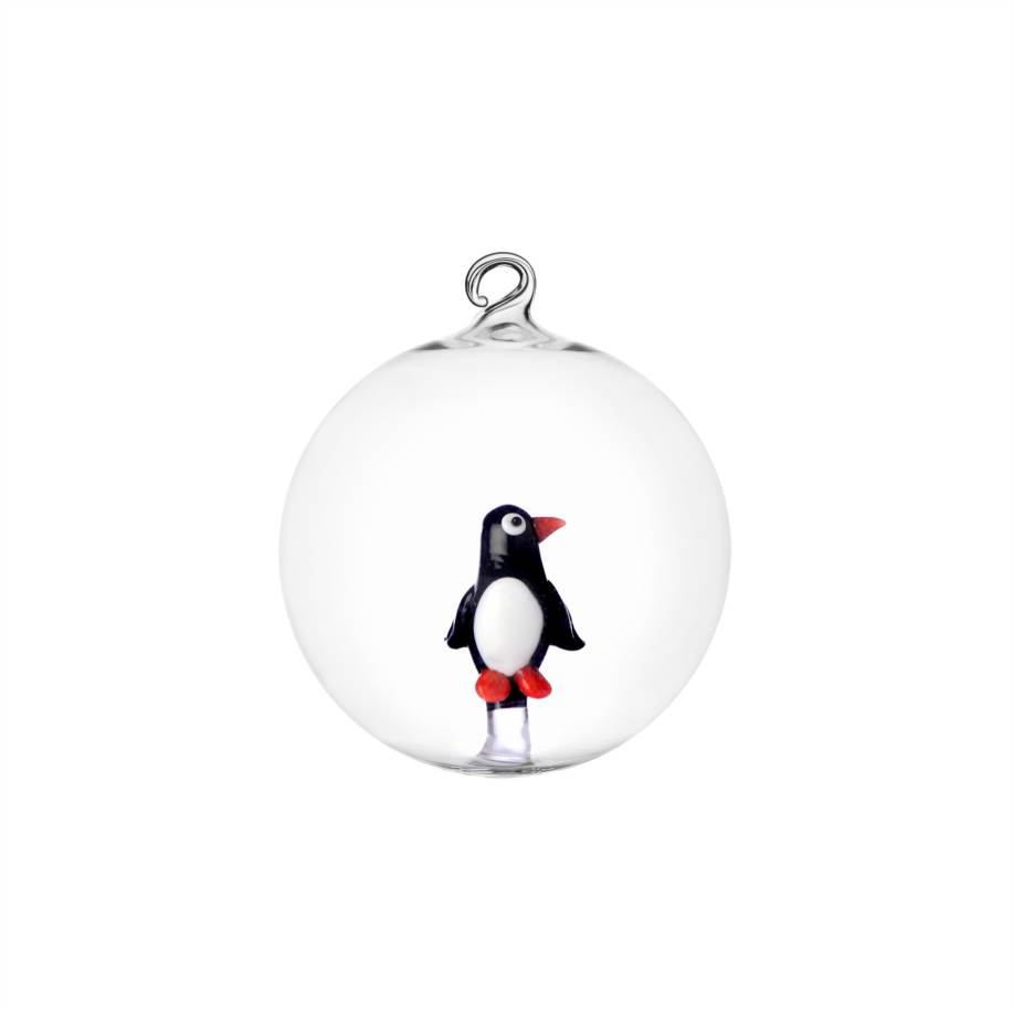 Christmas ball penguin