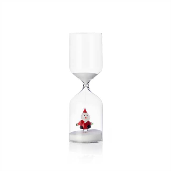 Hourglass Santa Claus