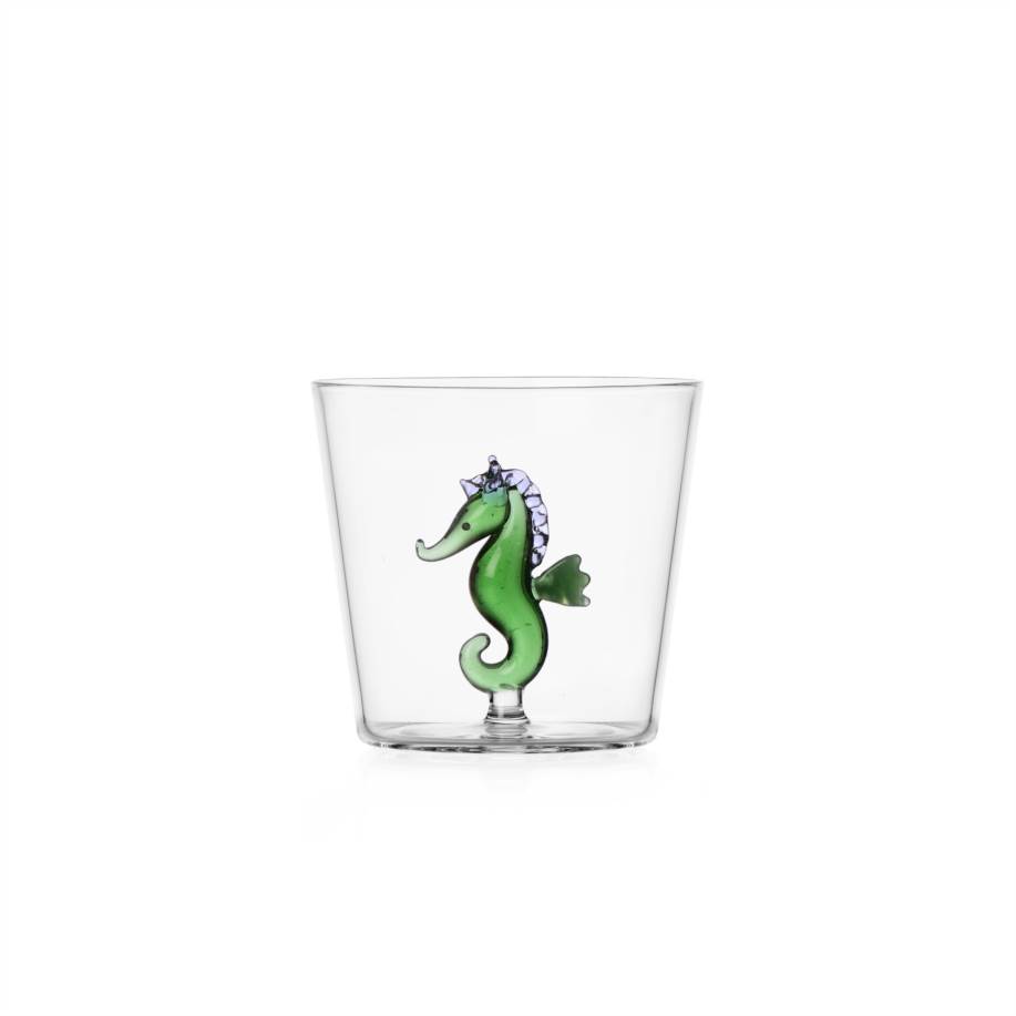 Tumbler seahorse green