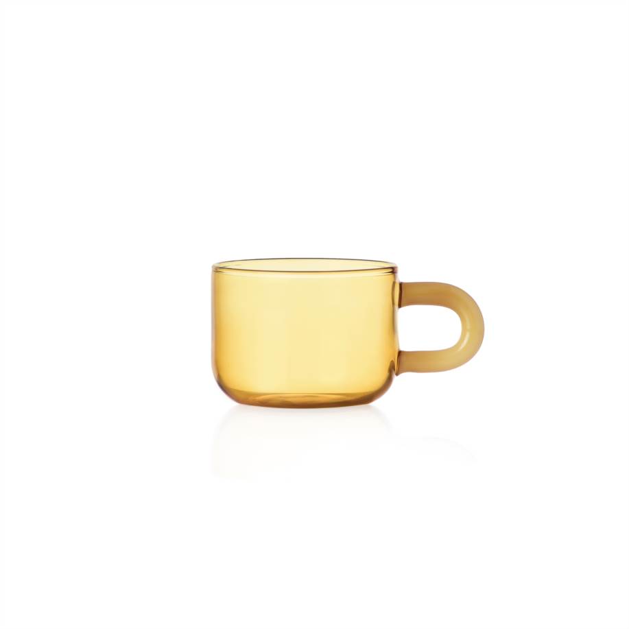 Coffee cup yellow