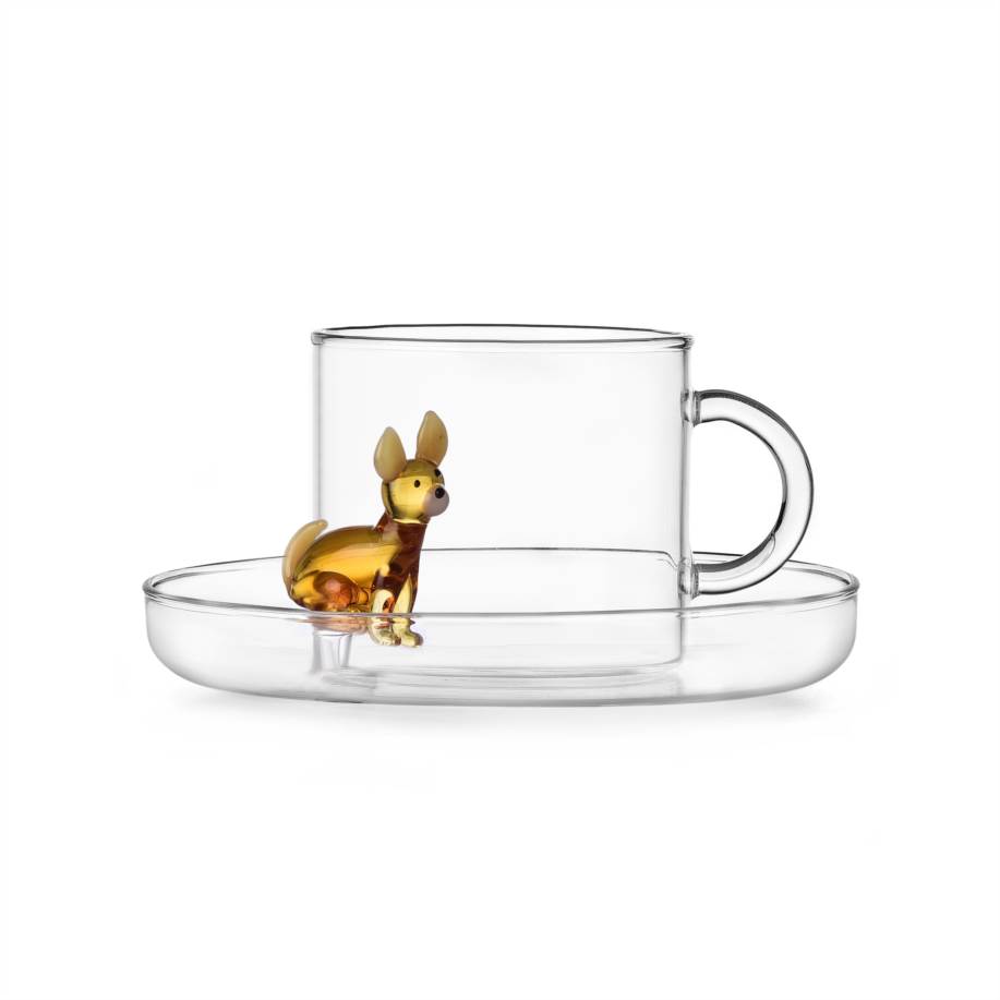 Tea cup w/saucer Chihuahua