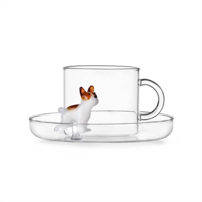 Tea cup w/saucer French Bulldog