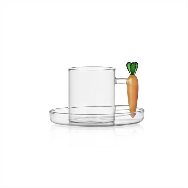 Coffee cup carrot