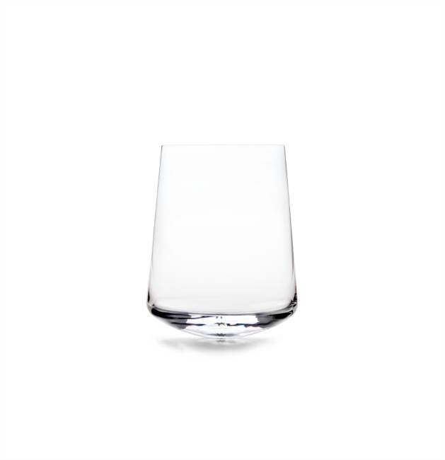 White wine glass clear