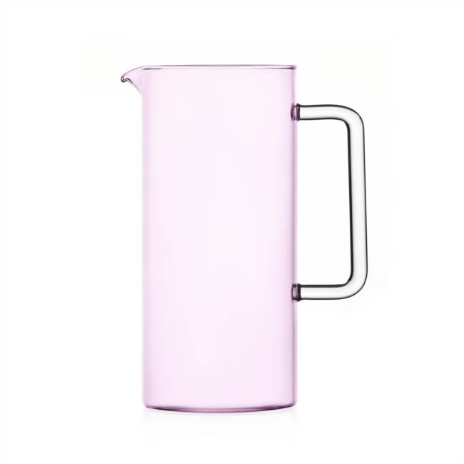 Pink jug clear handle